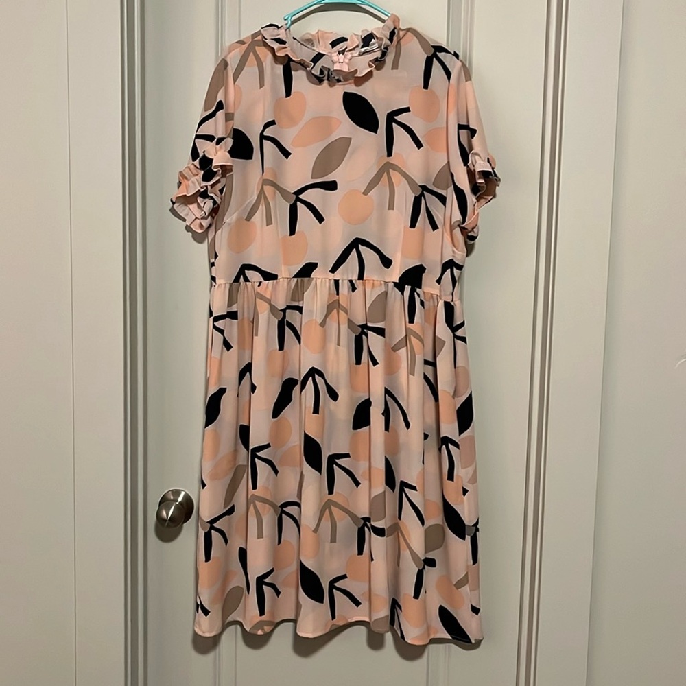 EUC Downeast cherry dress